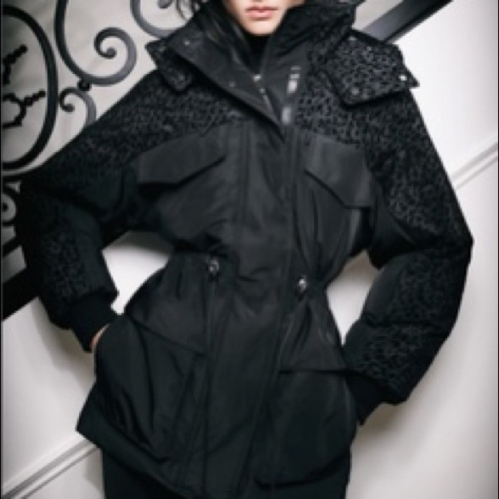 Mackage animal print jacket
